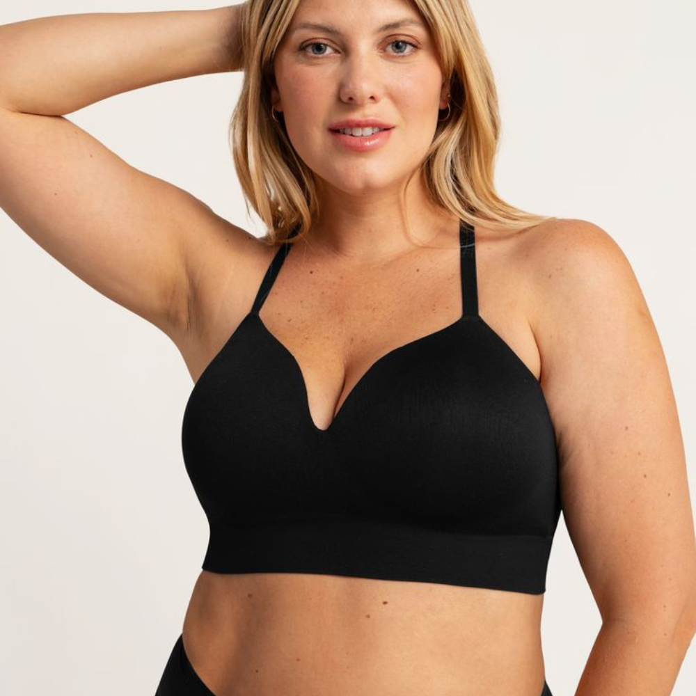 Comfortable Gather-Up Wireless Bra