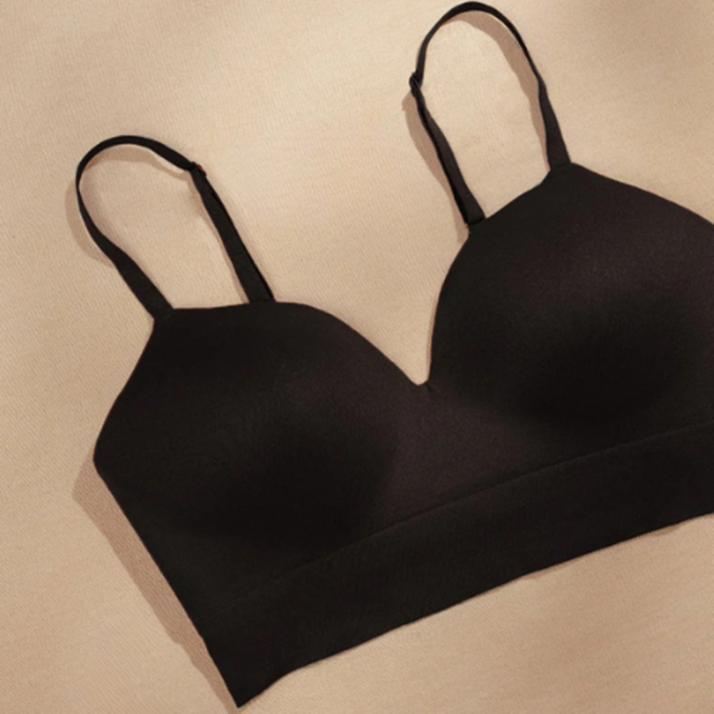 Comfortable Gather-Up Wireless Bra