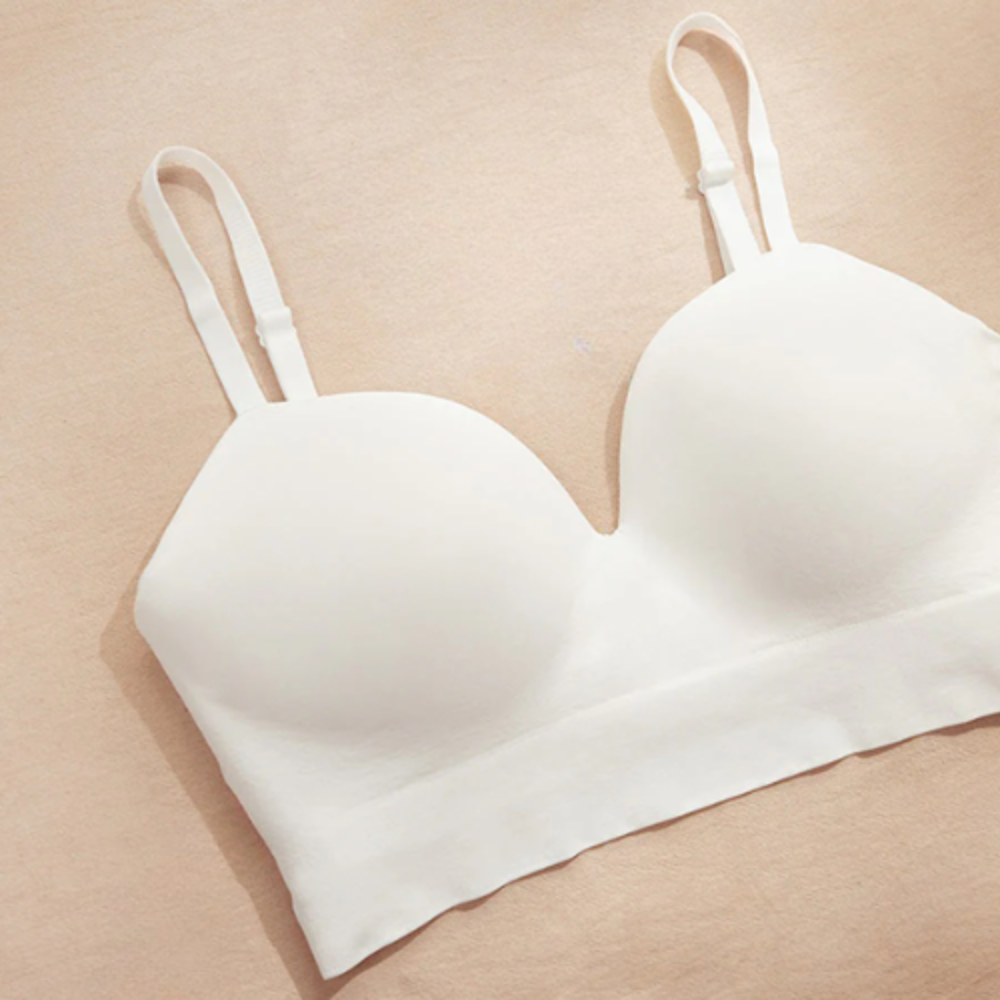 Comfortable Gather-Up Wireless Bra