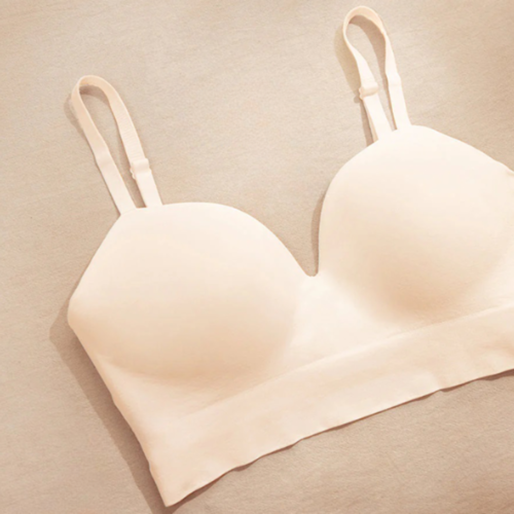 Comfortable Gather-Up Wireless Bra