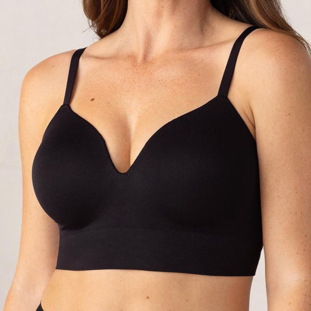 Comfortable Gather-Up Wireless Bra